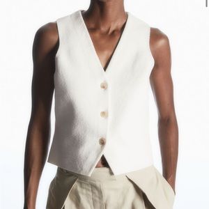COS KNITTED WAISTCOAT